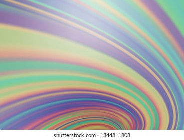 Light Silver, Gray vector blurred background. A completely new color illustration in a bokeh style. The elegant pattern for brand book.