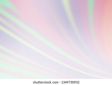 Light Silver, Gray vector blurred shine abstract background. Modern geometrical abstract illustration with gradient. The background for your creative designs.