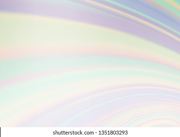 Light Silver, Gray vector blurred bright template. Creative illustration in halftone style with gradient. The elegant pattern for brand book.