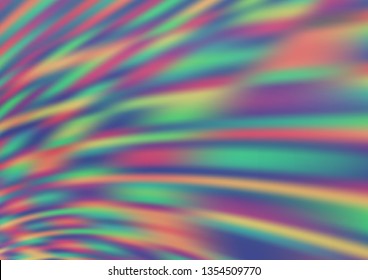 Light Silver, Gray vector blurred and colored background. Colorful abstract illustration with gradient. The template can be used for your brand book.