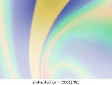 Light Silver, Gray vector blurred bright template. Colorful illustration in blurry style with gradient. The blurred design can be used for your web site.