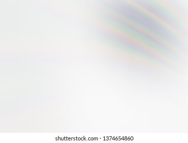 Light Silver, Gray vector blurred and colored template. A completely new color illustration in a bokeh style. The background for your creative designs.