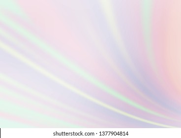 Light Silver, Gray vector blurred bright template. Glitter abstract illustration with an elegant design. A new texture for your design.