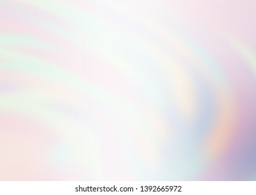 Light Silver, Gray vector blurred bright background. Glitter abstract illustration with an elegant design. A completely new design for your business.