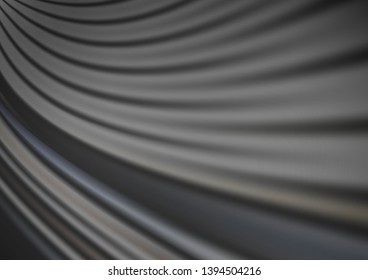 Light Silver, Gray vector blurred shine abstract pattern. A completely new color illustration in a bokeh style. Brand new style for your business design.