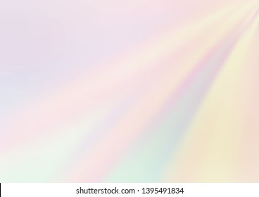 Light Silver, Gray vector blurred and colored template. Colorful illustration in abstract style with gradient. The blurred design can be used for your web site.