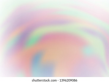 Light Silver, Gray vector blurred bright template. Colorful illustration in abstract style with gradient. The template can be used for your brand book.