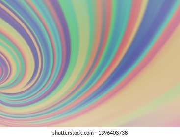 Light Silver, Gray vector blurred shine abstract background. Colorful illustration in abstract style with gradient. The best blurred design for your business.