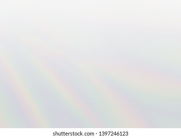 Light Silver, Gray vector blurred background. An elegant bright illustration with gradient. The template can be used for your brand book.