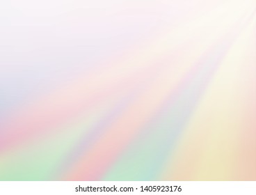 Light Silver, Gray vector blurred bright background. An elegant bright illustration with gradient. The elegant pattern for brand book.