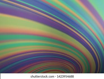 Light Silver, Gray vector blurred shine abstract template. Colorful abstract illustration with gradient. The blurred design can be used for your web site.