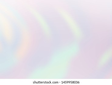 Light Silver, Gray vector blurred shine abstract template. Modern geometrical abstract illustration with gradient. Brand new design for your business.