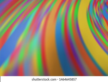 Light Silver, Gray vector blurred shine abstract pattern. Glitter abstract illustration with an elegant design. The blurred design can be used for your web site.