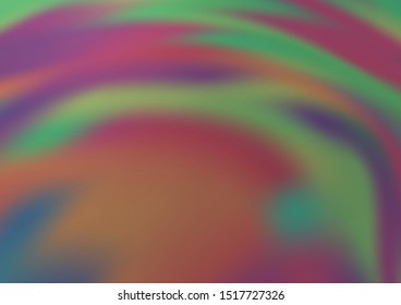 Light Silver, Gray vector blurred background. Modern geometrical abstract illustration with gradient. Brand new design for your business.