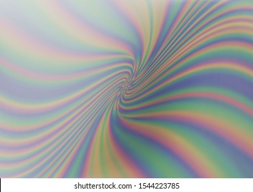 Light Silver, Gray vector blurred shine abstract template. Modern geometrical abstract swirl illustration with gradient. Brand new design for your business.