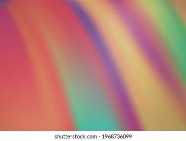 Light Silver, Gray vector blurred shine abstract template. A completely new color illustration in a bokeh style. The template can be used for your brand book.