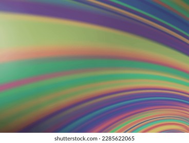 Light Silver, Gray vector blurred and colored template. Colorful illustration in abstract style with gradient. A completely new template for your design.