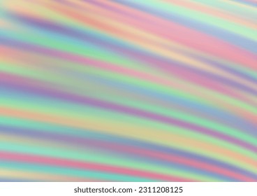 Light Silver, Gray vector blurred and colored template. Colorful abstract illustration with gradient. The best blurred design for your business.