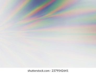 Light Silver, Gray vector blurred and colored background. An elegant bright illustration with gradient. The template can be used for your brand book.