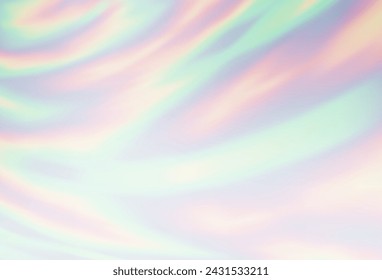 Light Silver, Gray vector blurred template. Modern abstract illustration with gradient. Background for designs.
