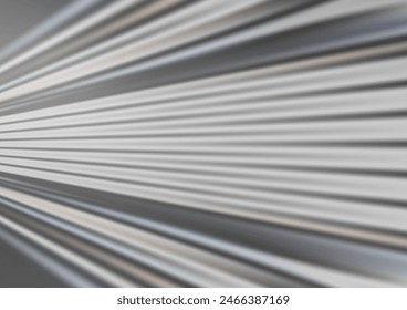 Light Silver, Gray vector blurred and colored template. Modern geometrical abstract illustration with gradient. The blurred design can be used for your web site.