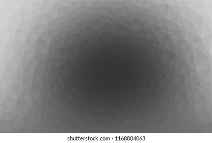 Light Silver, Gray vector blurry hexagon texture. Shining colored illustration in a Brand new style. Brand new style for your business design.
