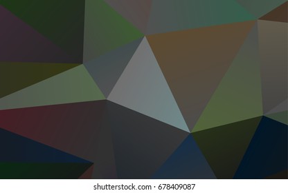 Light Silver, Gray vector blurry triangle background. A vague abstract illustration with gradient. Brand-new design for your business.