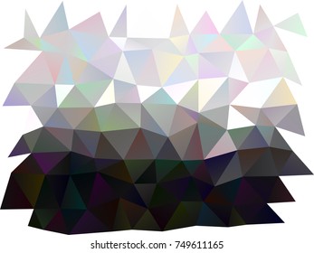 Light Silver, Gray vector blurry triangle pattern. Shining illustration, which consist of triangles. The template can be used as a background for cell phones.
