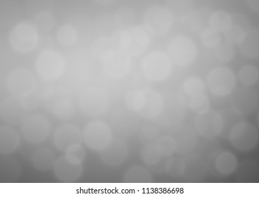 Light Silver, Gray vector bokeh pattern. Colorful abstract illustration with gradient. The template for backgrounds of cell phones.