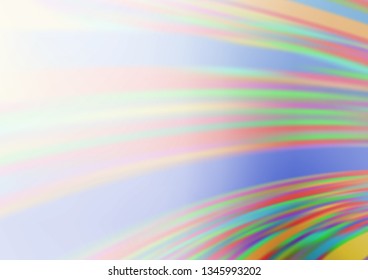 Light Silver, Gray vector bokeh template. Glitter abstract illustration with an elegant design. The template can be used for your brand book.