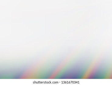 Light Silver, Gray vector bokeh template. Colorful illustration in abstract style with gradient. Brand new style for your business design.