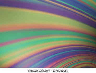 Light Silver, Gray vector bokeh and colorful pattern. Modern geometrical abstract illustration with gradient. A completely new template for your design.