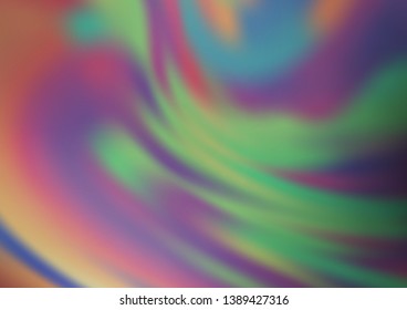 Light Silver, Gray vector bokeh and colorful pattern. A vague abstract illustration with gradient. A new texture for your design.