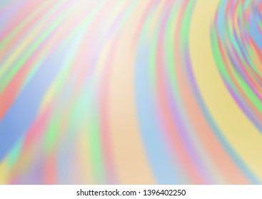 Light Silver, Gray vector bokeh pattern. Modern geometrical abstract illustration with gradient. Brand new design for your business.