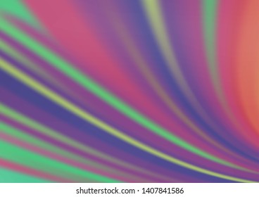 Light Silver, Gray vector bokeh and colorful pattern. Colorful illustration in abstract style with gradient. A completely new template for your design.