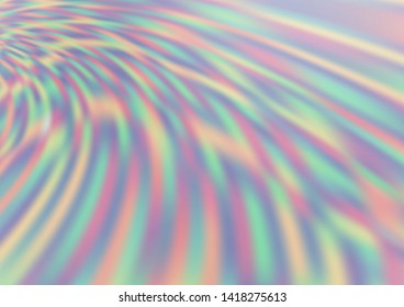 Light Silver, Gray vector bokeh template. Colorful abstract illustration with gradient. Brand new style for your business design.