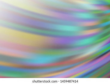 Light Silver, Gray vector bokeh template. Modern geometrical abstract illustration with gradient. The template for backgrounds of cell phones.