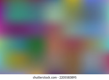 Light Silver, Gray vector bokeh and colorful pattern. Colorful abstract illustration with gradient. Template for cell phones.