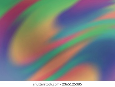 Light Silver, Gray vector bokeh template. Colorful abstract illustration with gradient. Brand new design for your business.