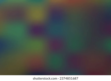 Light Silver, Gray vector bokeh template. A completely new color illustration in a bokeh style. Brand new template for your design.