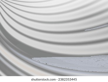 Light Silver, Gray vector bokeh template. A completely new color illustration in a bokeh style. A completely new design for your business.