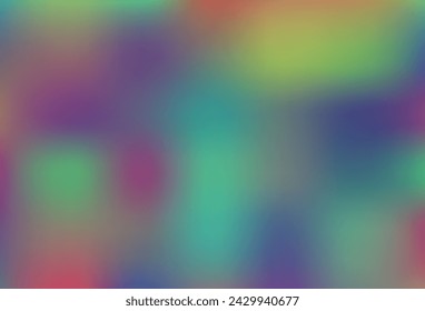 Light Silver, Gray vector bokeh and colorful pattern. A vague abstract illustration with gradient. Template for any brand book.