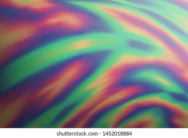 Light Silver, Gray vector colorful abstract background. New colored illustration in blur style with gradient. New style for your business design.