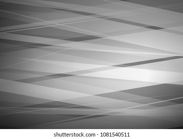 Light Silver, Gray vector cover with long lines. Shining colored illustration with narrow lines. The pattern can be used for websites.