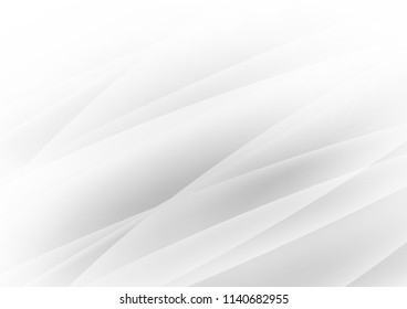 Light Silver, Gray vector cover with long lines. Lines on blurred abstract background with gradient. The pattern can be used as ads, poster, banner for commercial.