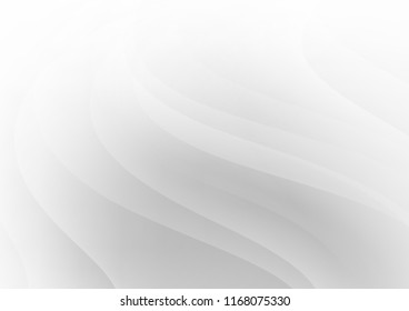 Light Silver, Gray vector cover with long lines. Modern geometrical abstract illustration with staves. The template can be used as a background.
