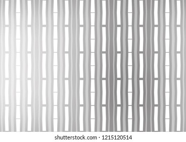 Light Silver, Gray vector cover with long lines. Lines on blurred abstract background with gradient. The pattern can be used for busines ad, booklets, leaflets