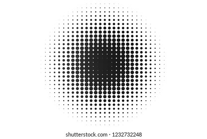 Light Silver, Gray vector cover with spots. Beautiful colored illustration with blurred circles in nature style. Design for business adverts.
