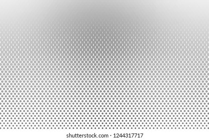 Light Silver, Gray vector cover with spots. Modern abstract illustration with colorful water drops. Pattern for beautiful websites.