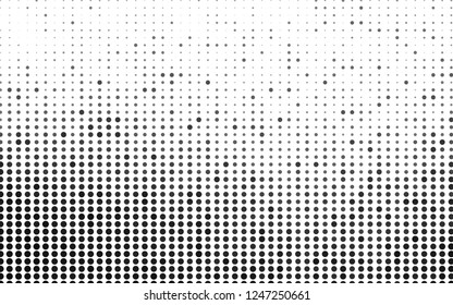 Light Silver, Gray vector cover with spots. Beautiful colored illustration with blurred circles in nature style. Design for posters, banners.